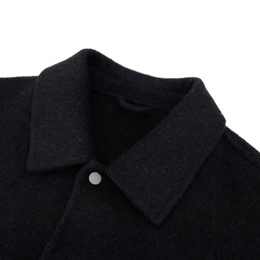 【新品上新】HX 冬季翻领毛呢茄克衫S105544028101/02 商品图4
