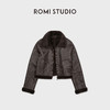 ROMI STUDIO“美国进口小绵羊皮”皮毛一体翻领皮草外套 RWCWW86990 商品缩略图1