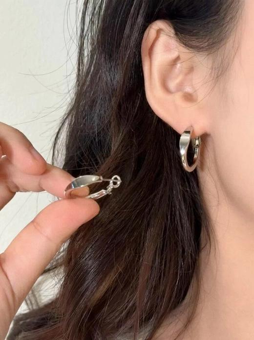 美国轻奢小众牌Adornmonde经典hoops耳圈 商品图3