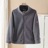 Tommy情侣款摇粒绒绣花连帽外套。420克复合双层摇粒绒。 商品缩略图0
