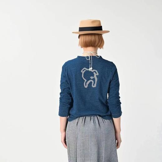 D111125秋季新款圆领长袖宽松休闲百搭加绒卫衣女 商品图8