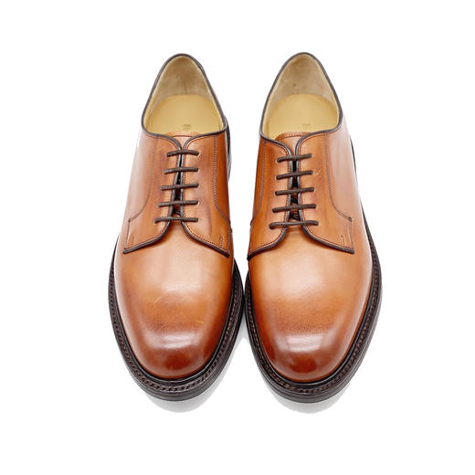 限时特价——英国原产男士德比正装鞋Wilson 威尔逊-红木色小牛皮 商品图5