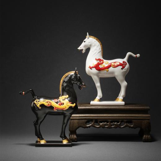 【新品】7寸汉代龙纹马 商品图3