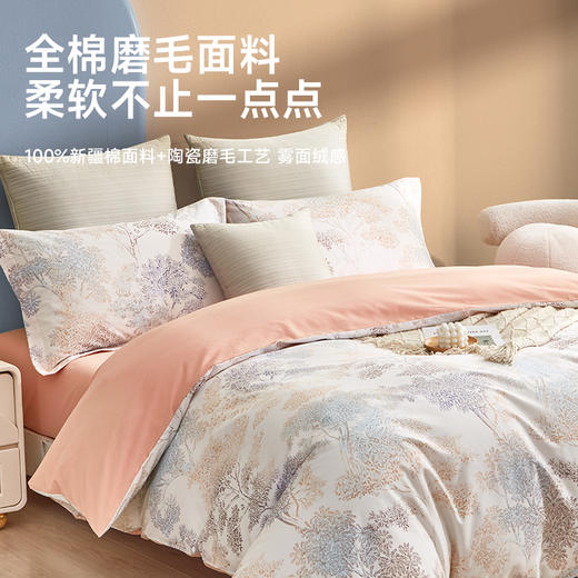 全棉舒绒磨毛印花拆件(映像) 商品图1