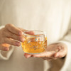 【喜上眉梢玻璃小茶杯】敦煌小众加厚玻璃喜鹊报春茶杯 茶具防烫主人杯品茗杯客杯精致喝茶功夫茶具 商品缩略图3