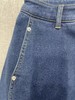 D111128女装2025秋冬加绒微弹直筒长裤牛仔裤 商品缩略图9