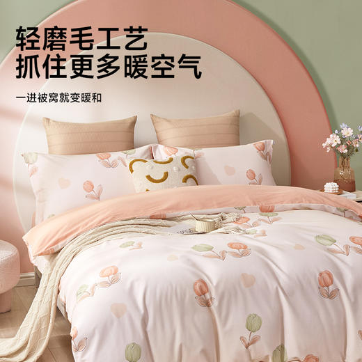 全棉舒绒磨毛印花拆件(朵唯) 商品图2