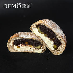 栗子红豆奶酪全麦欧包|Chestnut Red Bean Cheese