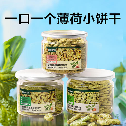 网易天成猫用薄荷饼干 95g 商品图0