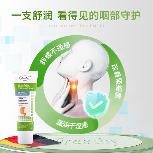 【咽炎、痰多、刀片嗓一抹灵】Breathy咽舒宁膏！ 商品图2