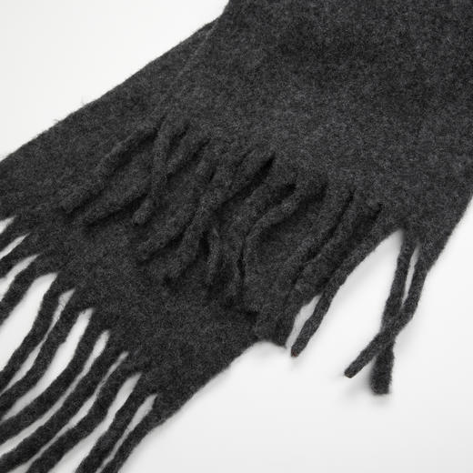 ROMI STUDIO“温柔已至”羊驼羊毛混纺柔软肤感流苏围巾RWCWP07025 商品图4