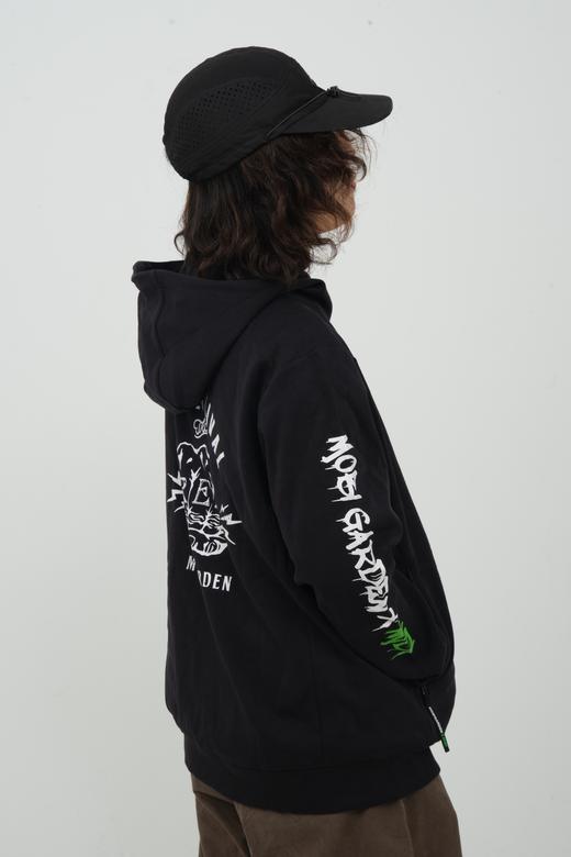 迷笛&牧高笛 摇滚户外徒步涂鸦印花连帽上衣 春夏秋季卫衣中性款 商品图2