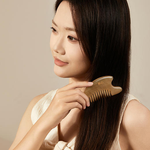 初心| 小金鱼羊角经络梳 商品图4