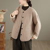 GYH 3854休闲简约百搭复古棉棉袄加厚棉衣保暖外套 商品缩略图1