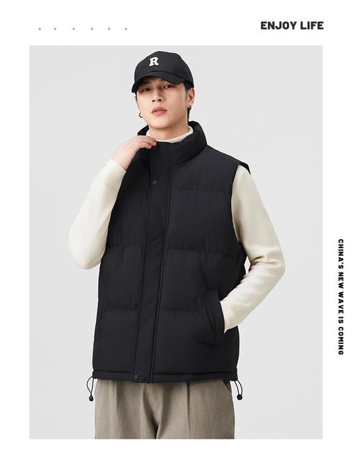 爆卖中!~男女同款冬季马甲,防水防雪，轻松百搭，锁温保暖，80斤穿到200斤 商品图3