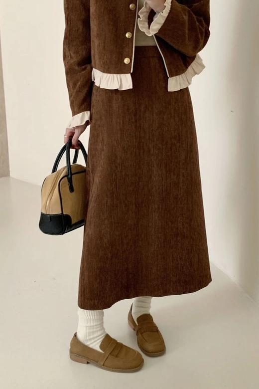 Le Malene 气质轻奢木耳边时尚小香风套装 21285 商品图9