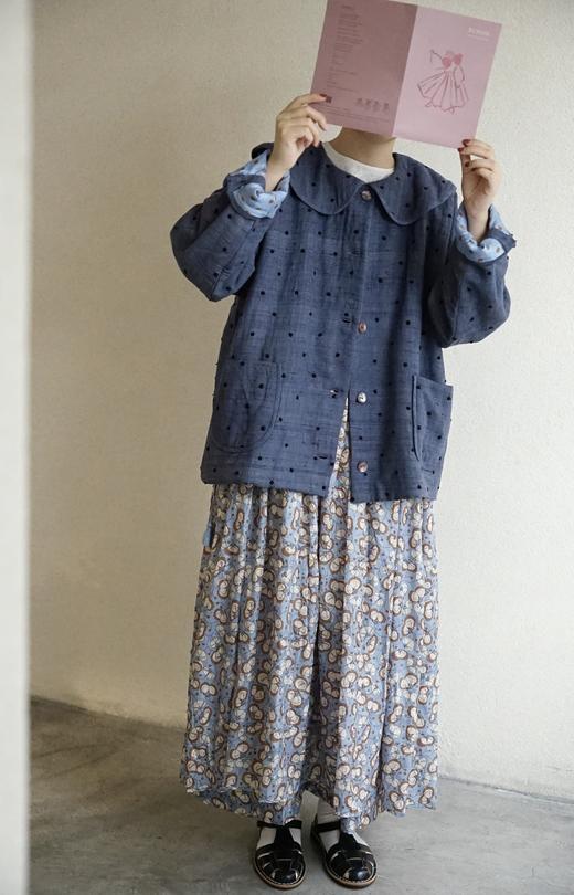 Bunon波点娃娃领棉服 商品图2