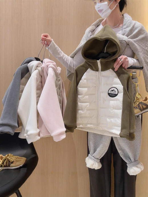 49.9秒【儿童奥粒绒夹棉外套】校服神器90-170 商品图3