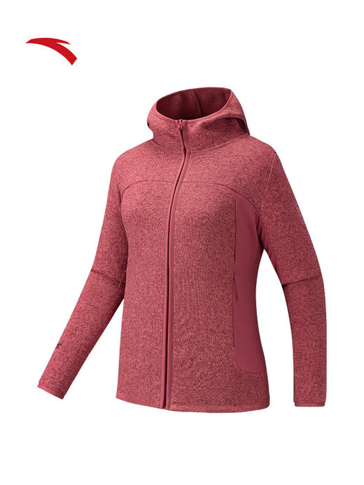 安踏×中国国家地理丨女Polartec加厚户外抓绒衣针织衣162546704 商品图2