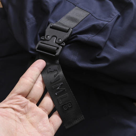 MLB纯色徽标毛领连帽羽绒服  情侣同款硬核工装风 经典百搭 商品图6