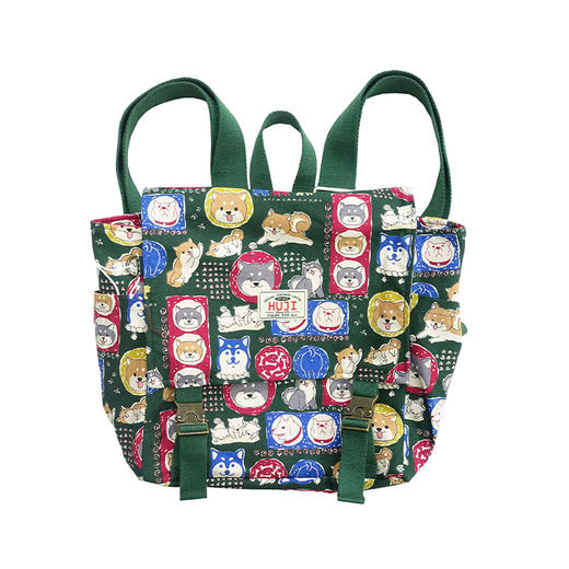 HUJI祤集Carton小盒子双肩包插画柴柴合集 商品图1