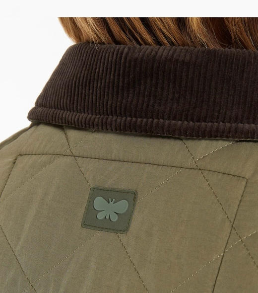 【秒杀价已调 直接拍】Max M*RA 菱形格 巴恩风 灯芯绒领 保暖棉服 商品图5