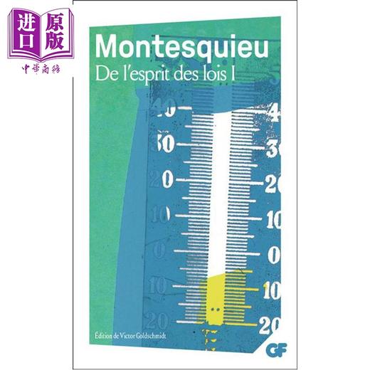 【中商原版】孟德斯鸠 论法的精神上 法文原版 De l esprit des lois Montesquieu 商品图8