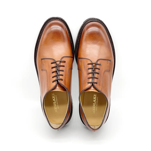 限时特价——英国原产男士德比正装鞋Wilson 威尔逊-红木色小牛皮 商品图6