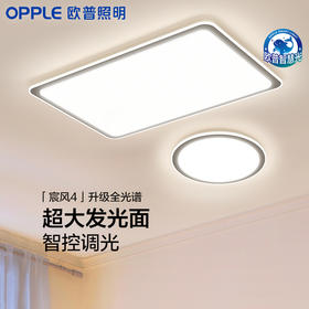 性价比爆款🔥OPPLE欧普照明宸风客厅简约现代吸顶灯套餐