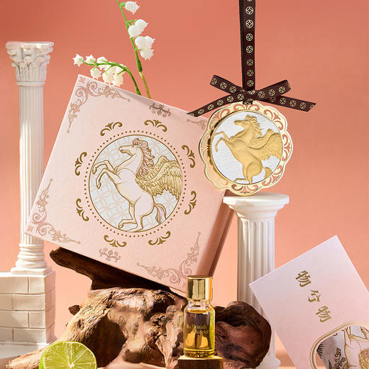 大英博物馆 新年系列 飞马扩香石膏香氛礼盒-柑橘琥珀 商品图2