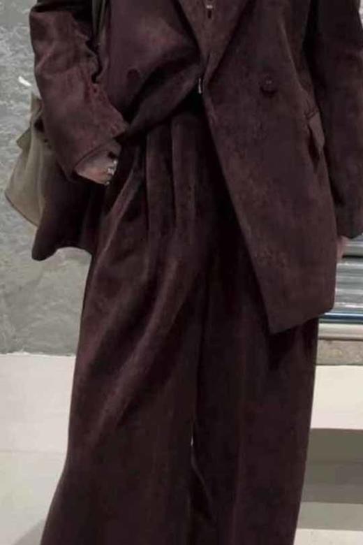 Kai & Kiera 大长腿直筒气质通勤西装长裤 21317 商品图0