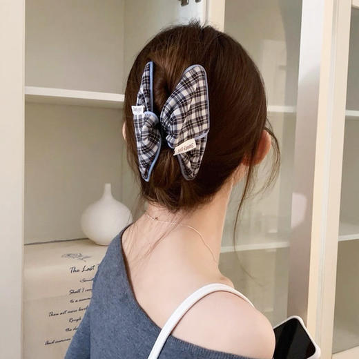 复古网红撞色气质学院风格子三角抓-纪念日百货门店同款167446143 商品图1