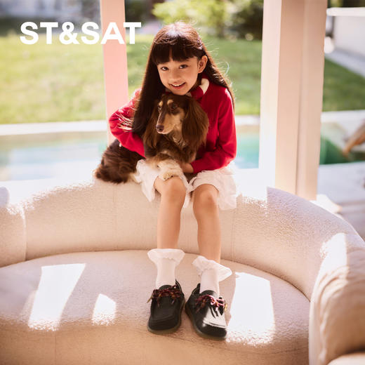 【童鞋】星期六兔子挂饰休闲软底男女童勃肯鞋SSD3191U1Z 商品图4