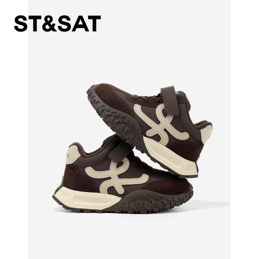 【童鞋】星期六加绒保暖运动厚底男女童阿甘鞋SSD4192L2R 商品图5