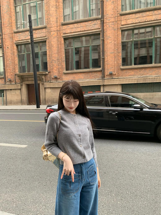 香奈儿 25秋冬新款书包扣针织开衫（TM） 商品图2