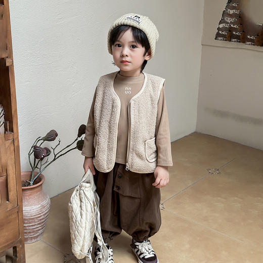 🤩可爱到尖叫☀☀男女宝宝同款 🔔2件装!! 尺码80-160!!【COICI男女同款儿童马甲】秋冬季必备刚需单品🔔 潮酷百搭 保暖舒适😎 商品图4