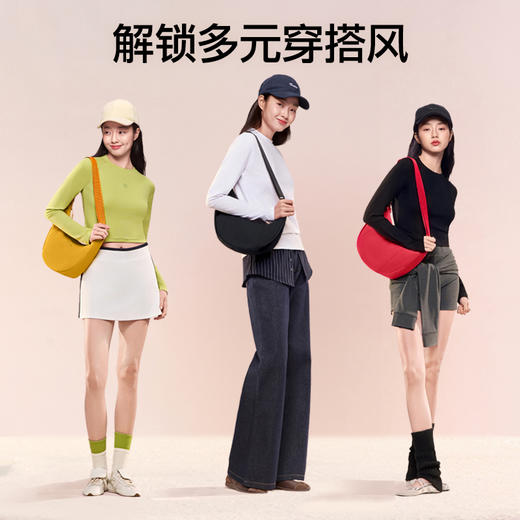 SIINSIIN女士斜挎包2025新款单肩便携通勤款包包时尚百搭运动休闲 商品图3