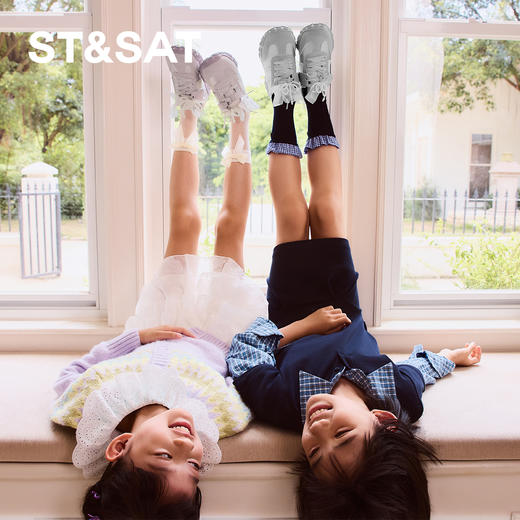 【童鞋】星期六精致蝴蝶结防滑耐磨女童德训鞋SSD3191U21 商品图6