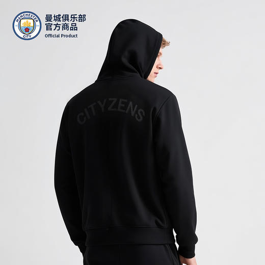 【官方正版】曼城俱乐部 | 秋冬新款黑色运动外套简约男女款 商品图2