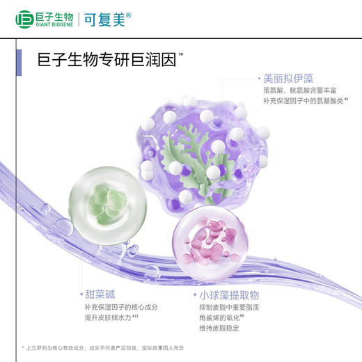 可复美吨吨水盈润保湿温和补水沁润皮肤敏感皮肤适用精华水120mL 商品图3