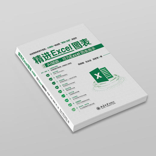 精进Excel图表：AI赋能，成为Excel图表高手 周庆麟 孔长征 周奎奎 著 北京大学出版社 商品图2