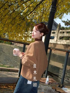 简约——绵羊毛短款外套