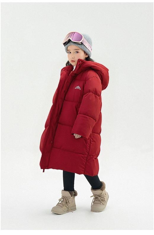 【YW】无忧购亲子长款棉服棉袄纯色外套2506（截单后3-5天发货) 商品图2