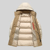 麦壳止布为衫 2025秋冬90%鸭绒中长款连帽羽绒服（下单3-7天发货） 商品缩略图4