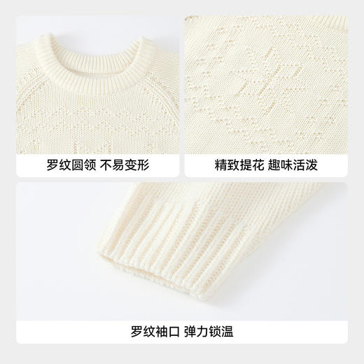 【实体店同款】女童长袖毛衫冬季新款安奈儿童装AG544087 商品图4