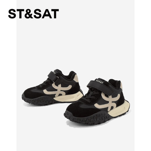 【童鞋】星期六加绒保暖运动厚底男女童阿甘鞋SSD4192L2R 商品图6