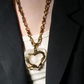 北京仓｜Goossens Paris-COEUR PRECIEUX-爱心 大号 项链［法国设计师］