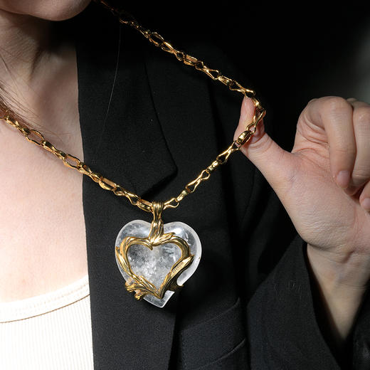 北京仓｜Goossens Paris-COEUR PRECIEUX-爱心 大号 项链［法国设计师］ 商品图2