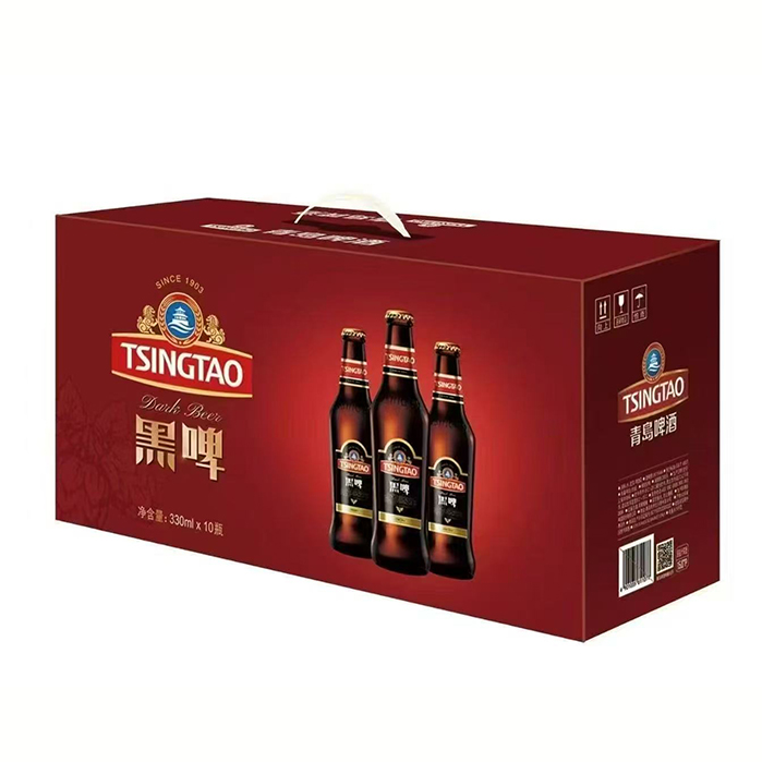 青岛啤酒黑啤15度330ML*10瓶/箱啤礼盒