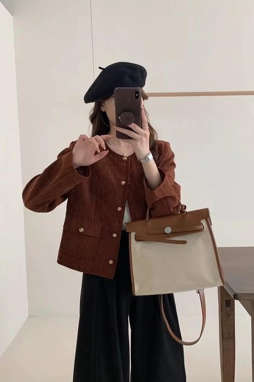 Le Malene 美拉德帅气复古短款夹克外套 21346 商品图0